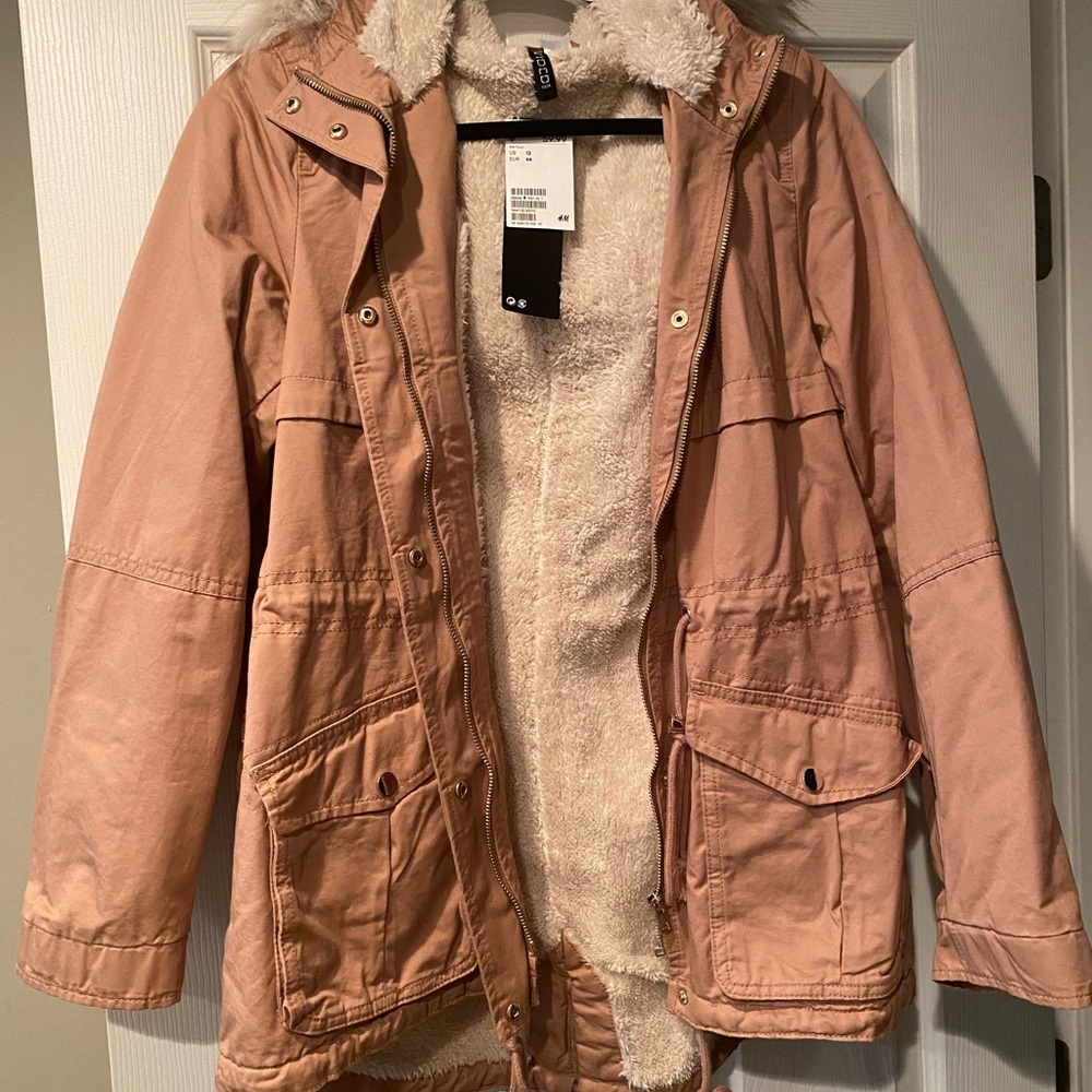 PINK FURY RAINCOAT
